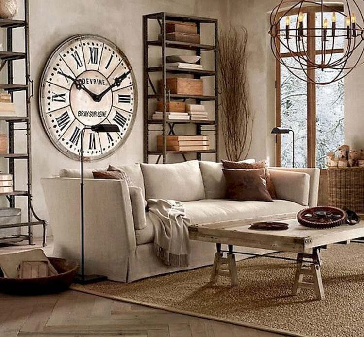 Oversized-Clocks-Wall-Dеcor-Ideas-An-Eye-Catching-Accent-in-the-Interior