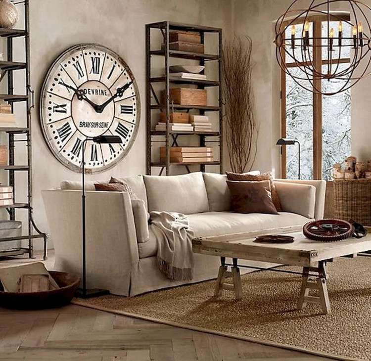 Oversized Clocks Wall Decor Ideas Accent in the Interior Design
