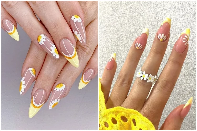 Trendy Yellow Nail art 2022 Ideas
