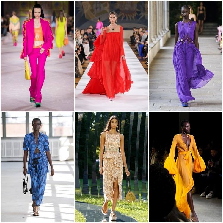 Vibrant outfits 2022 Spring Trend What to wear in the warm season