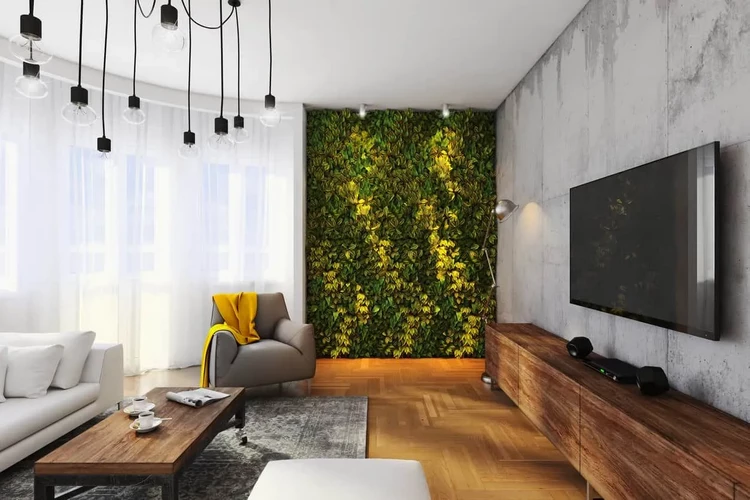 vertical garden home interiors ideas