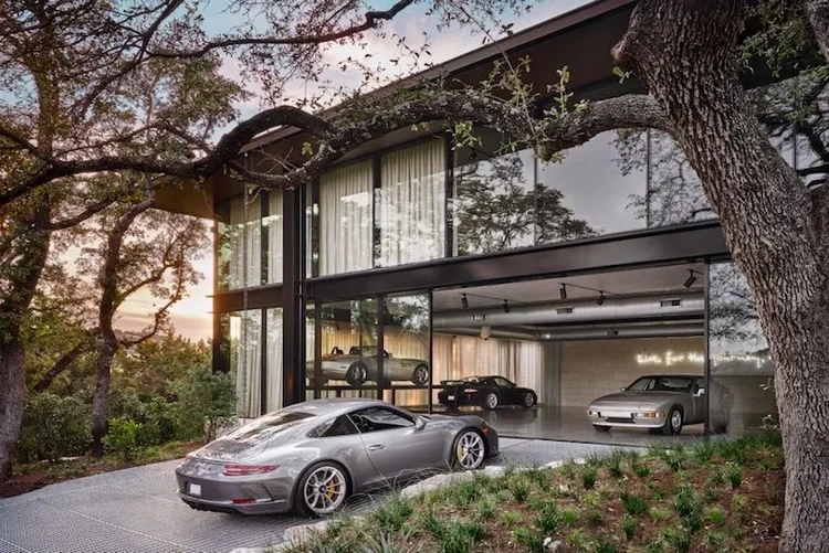 luxury custom garages designs trends
