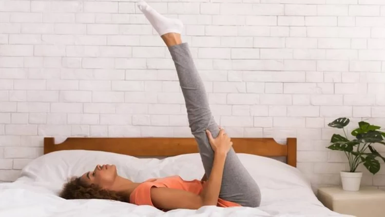 morning Exercise on Bed