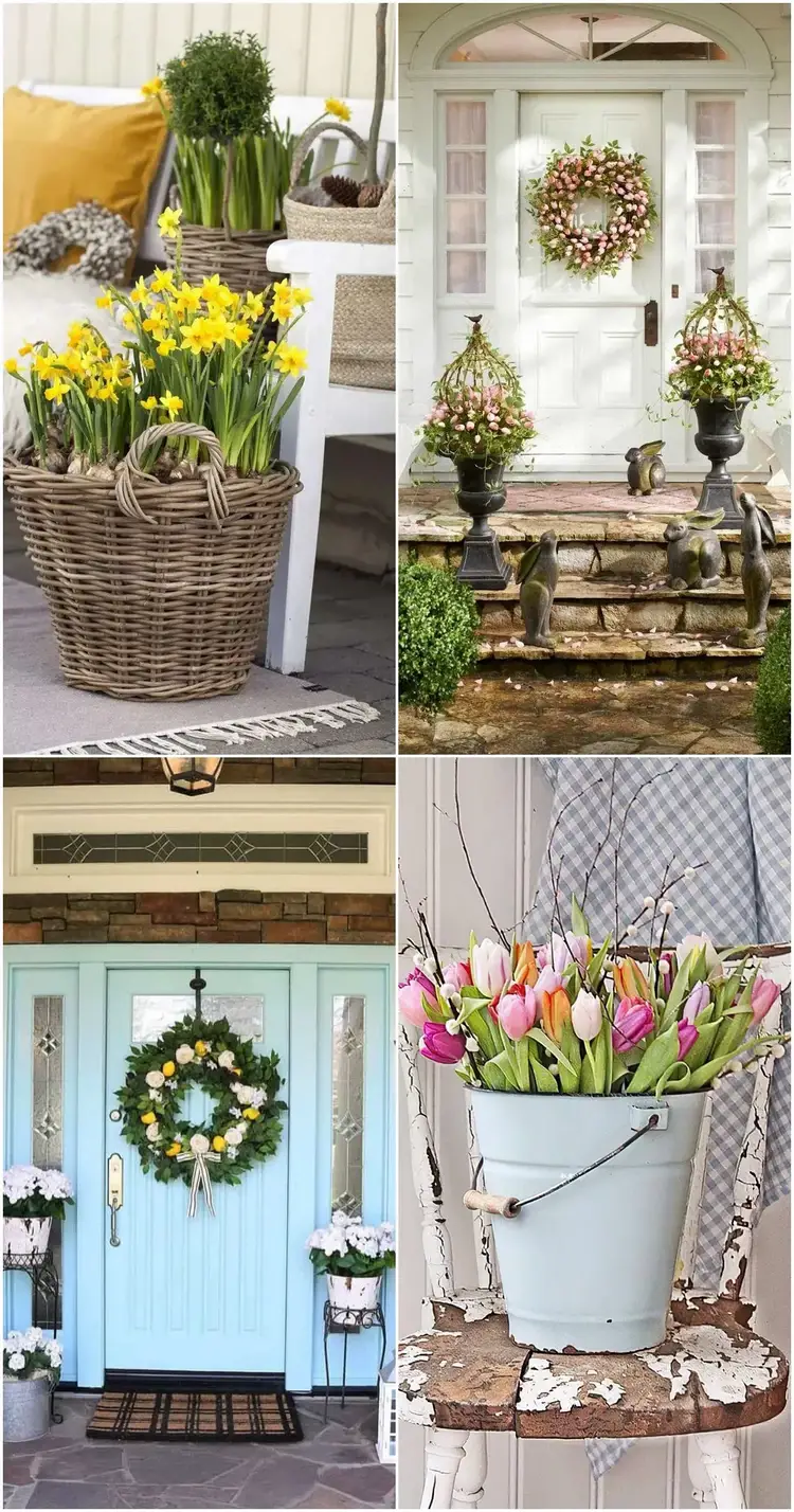 spring decorating ideas with fresh flowers