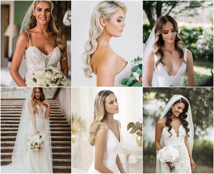 Soft Waves for a Romantic Bridal Look