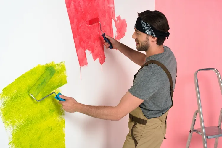 Try Paint and Wallpaper on Your Walls First