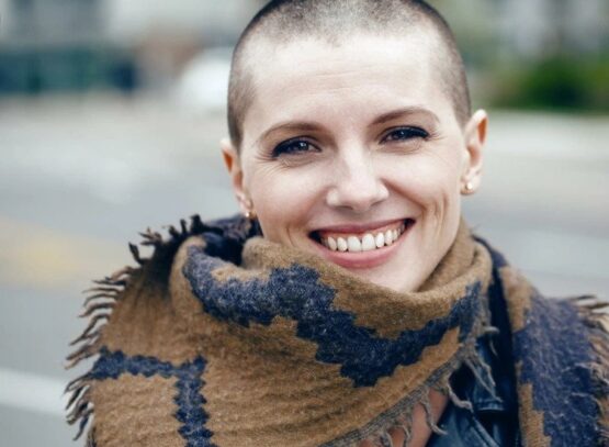 Buzz-cut-for-women-over-50-usual-length-is-between-3-and-5-mm
