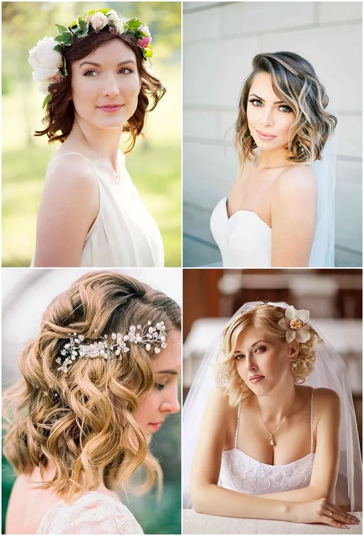 10 Gorgeous Bridal Bob and Lob Hairstyles | Make Me Bridal