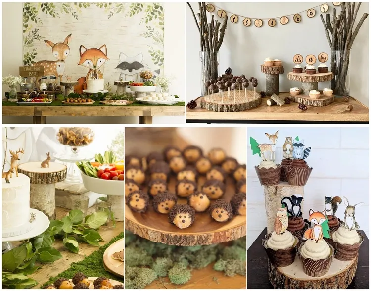 Woodlands Baby Shower Theme