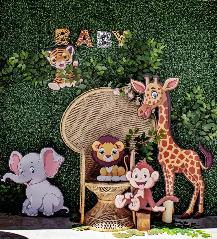 safari themed baby shower ideas