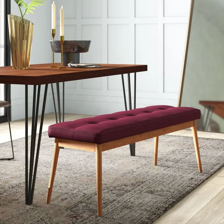 trendy upholstered bench stylish furniture 