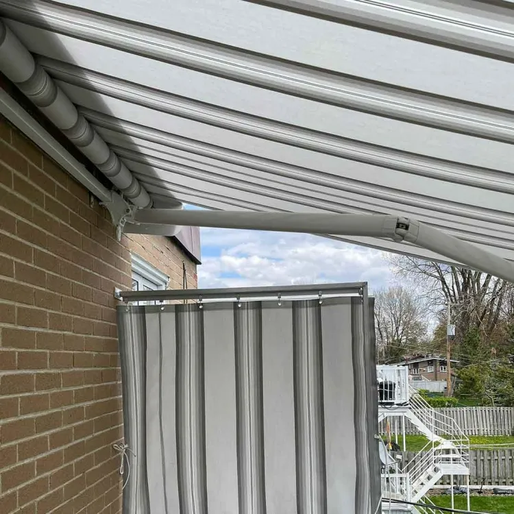 clean awning summer heat protection