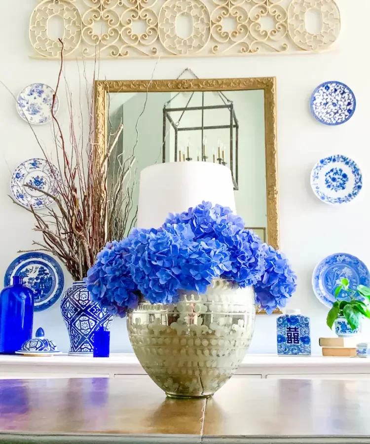 DIY decoration with hydrangeas How to display the blossoms