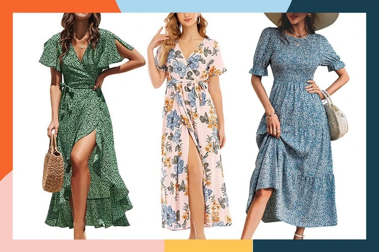 Fashion tips for summer outfits rely on dresses