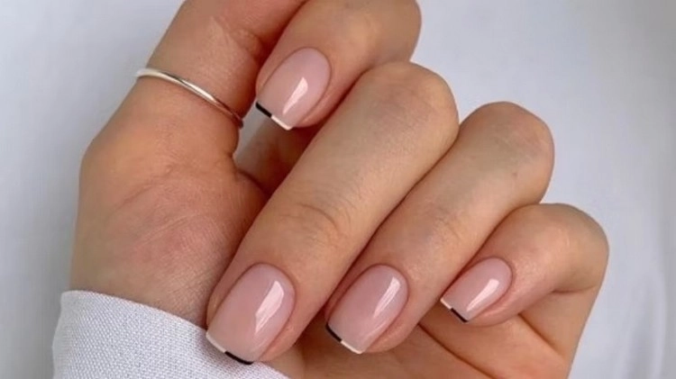 How to do micro french nails at home like a pro