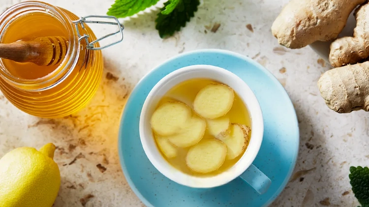 use ginger as a home remedy for cold and sore throat