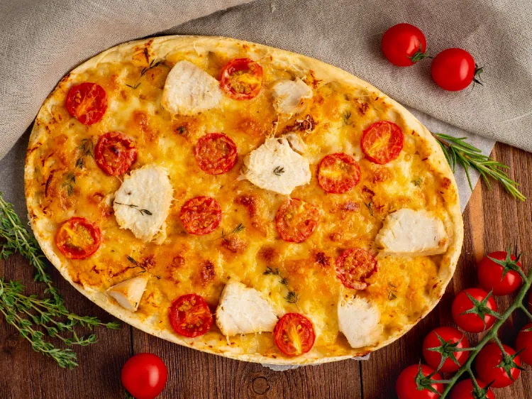Original focaccia recipe with tomatoes light summer dishes