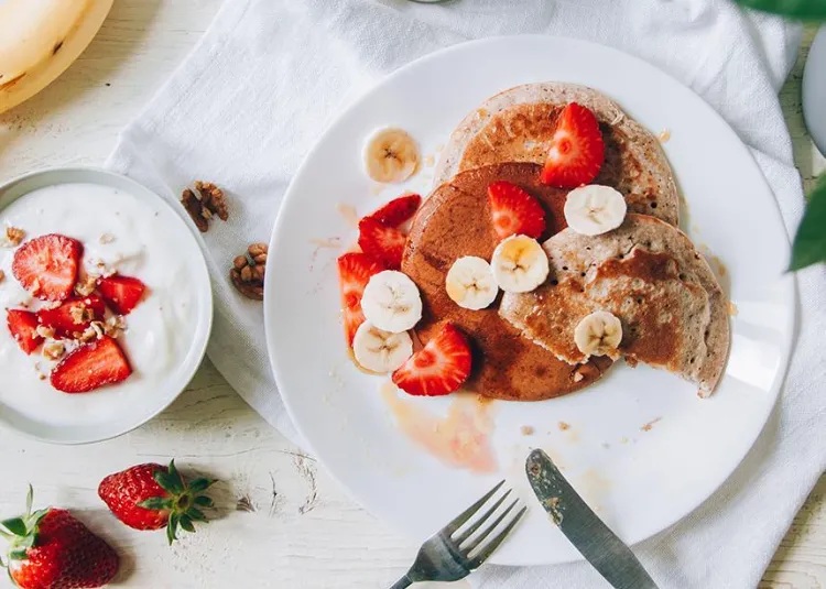 fat burning breakfast healthy slimming foods whey protein pancakes