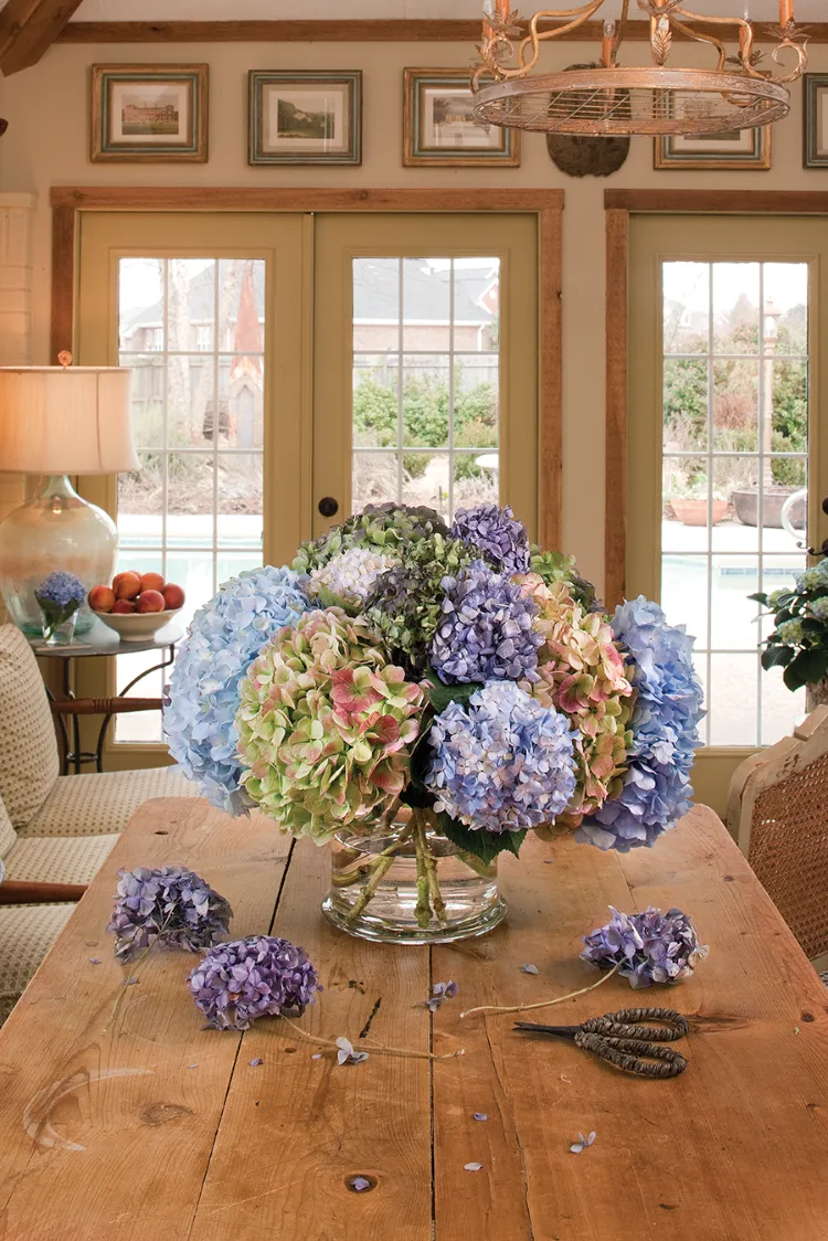 methods tricks for drying hydrangeas without losing their color ideas interior table decoration