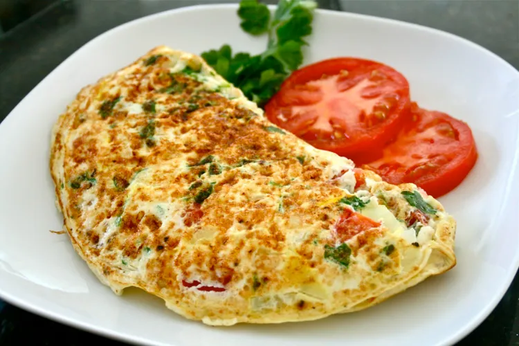 omelette fat burning breakfast healthy slimming foods weight loss menu