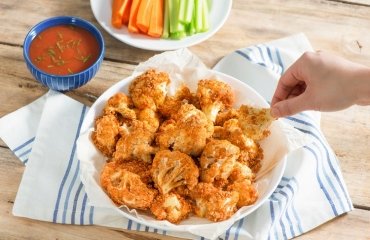 Breaded-cauliflower-Airfryer-vegan-snack-recipes