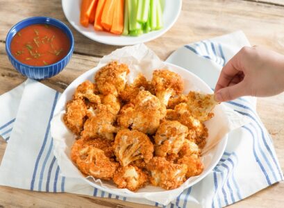 Breaded-cauliflower-Airfryer-vegan-snack-recipes