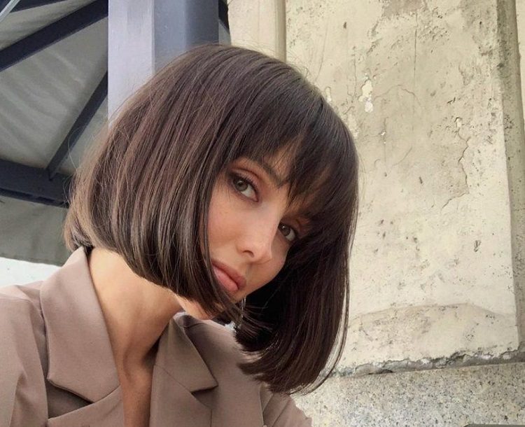 Chin length bob hairstyles are ideal for fall