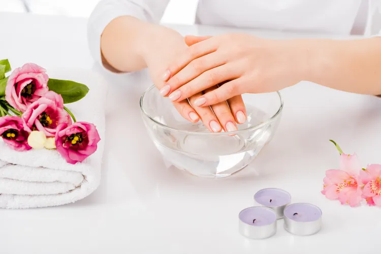 How to make nail polish dry faster tips ice water for the hands