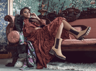 How-to-wear-chunky-boots-with-a-dress