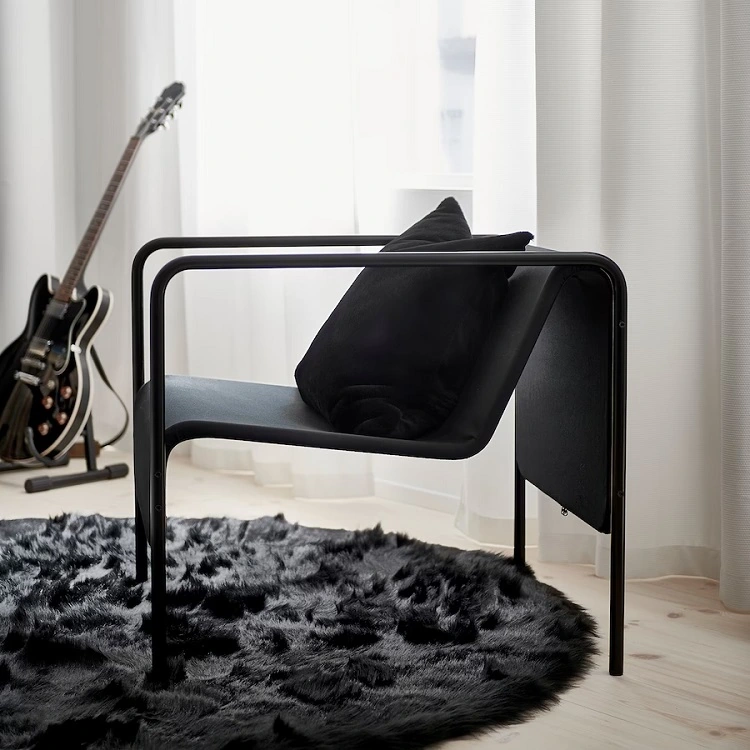 IKEA Swedish House Mafia collection rug and armchair