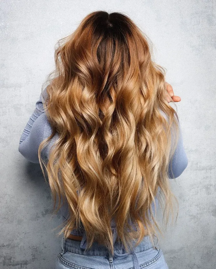 Ombre hairstyle trend 2022 fall