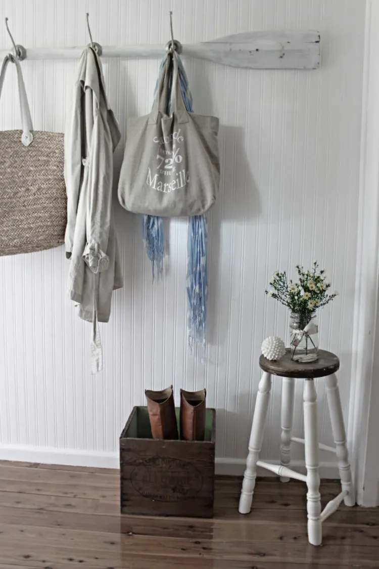 coat rack ideas nautical style paddle