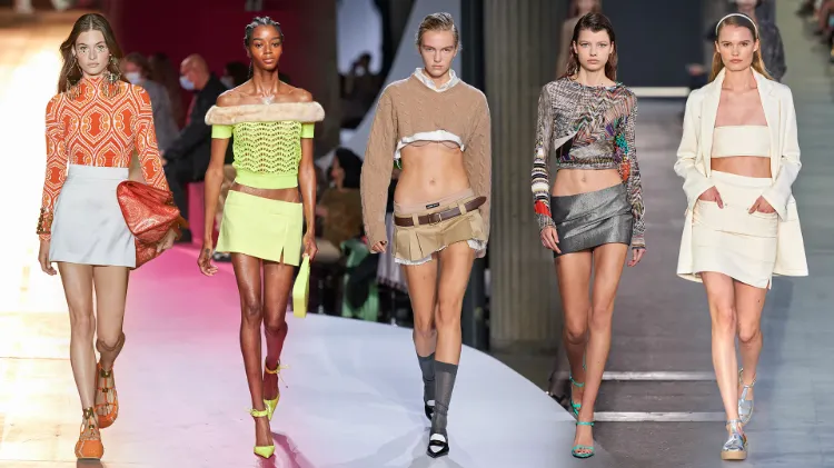 how to wear mini skirts fall trends 2022 which skirts are hot