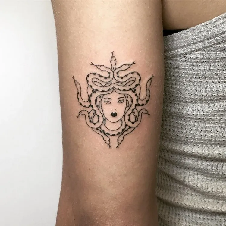 meaning tattoo medusa greek mythology