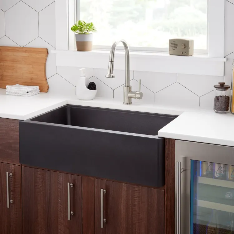 tips to clean black sink remove traces soap
