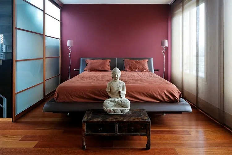 zen bedroom decor modern idea