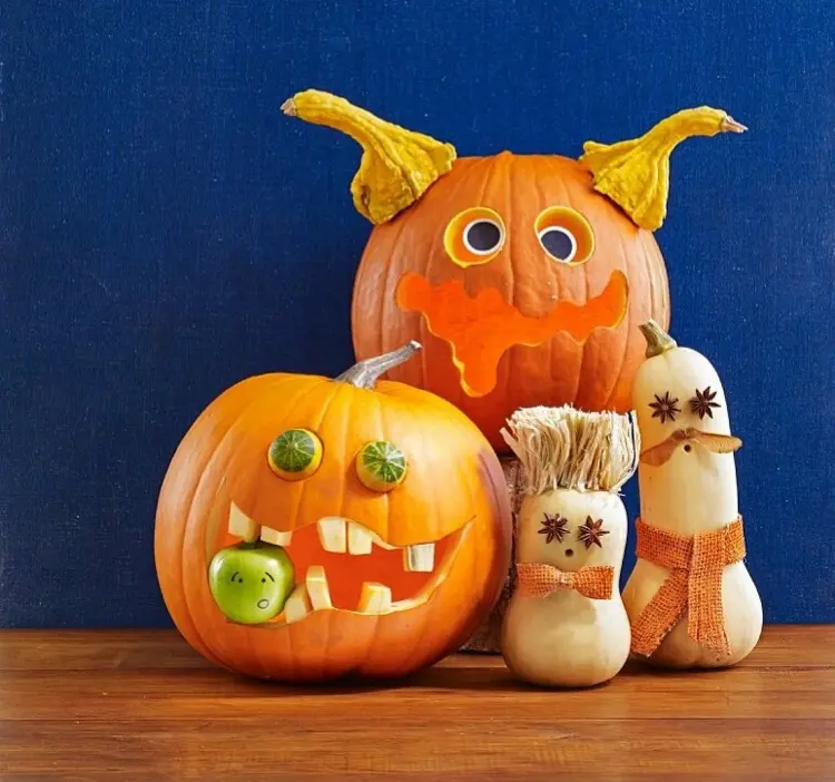 Ideas geniales para ojos de calabaza creativos y divertidos para Halloween