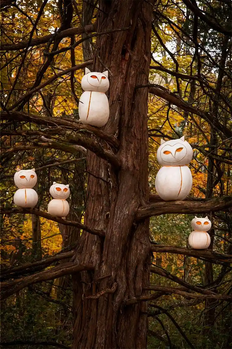Halloween decoration 2022 owls are menacing omens in folklore