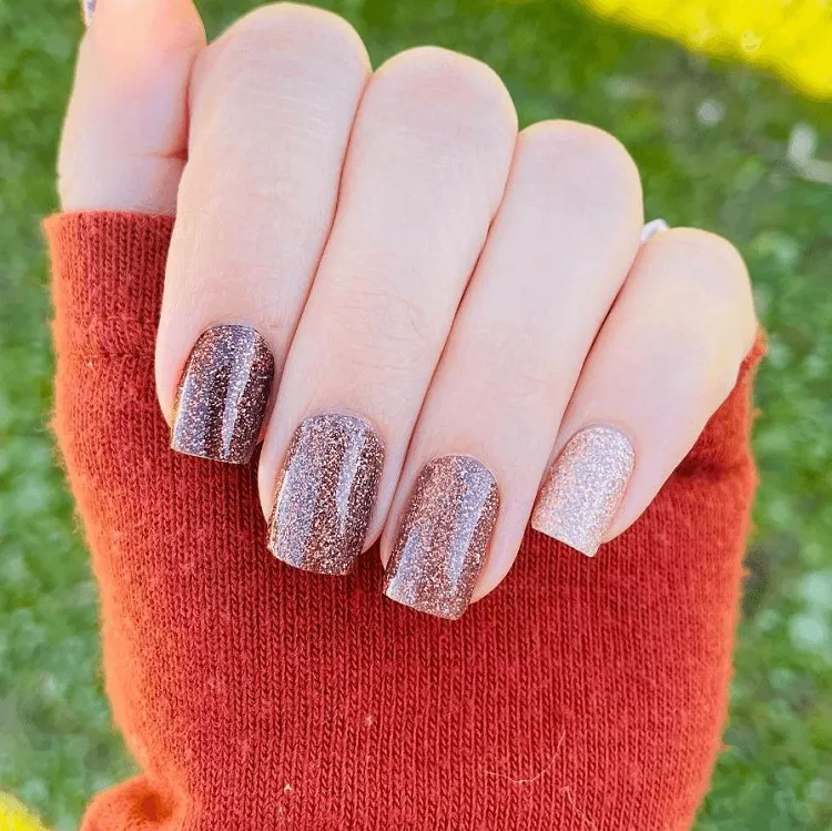 Ombre-glitter-thanksgiving-nails