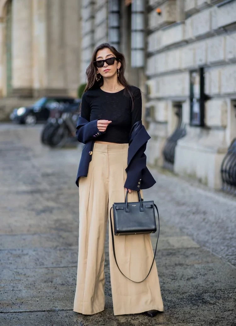 The current pants trends puddle pants