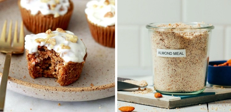 carrot cake cupcake gluten free almond meal recipes