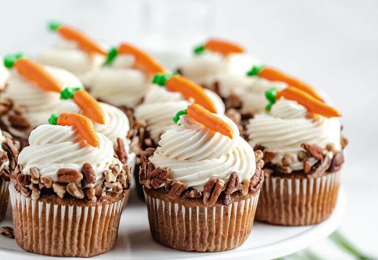carrot cake cupcakes recipe dessert autumn