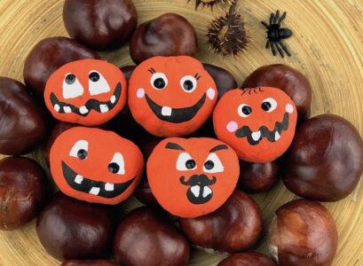chestnuts pumpkin halloween decorations