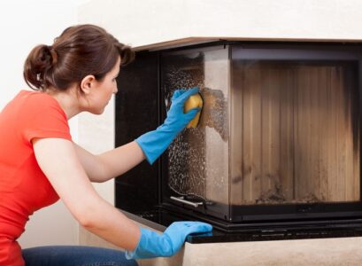 cleaning wood stove glass tips and tricks easy ways home remedies