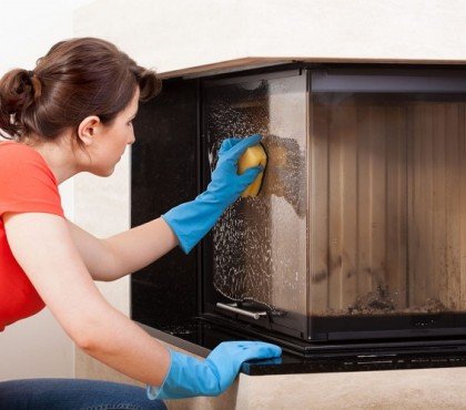 cleaning wood stove glass tips and tricks easy ways home remedies
