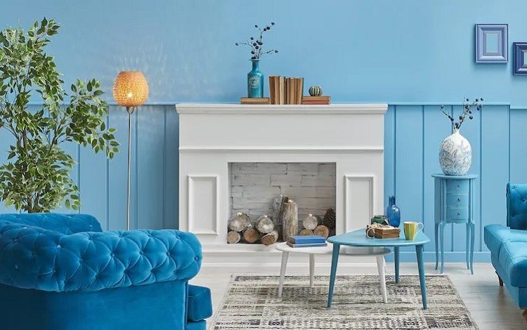 elegant fireplace mantel decor, colorful fireplace mantel