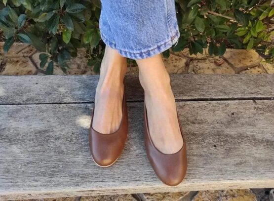 how-to-wear-ballet-flat-shoes-fall-fashion