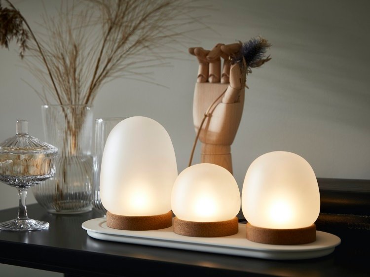 minimalist style decorative LED lamp