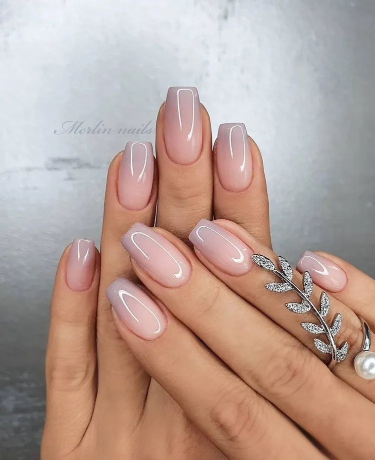 nude shades ideas gel nails