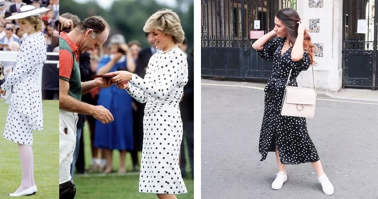 polka dot princess diana 80s trend fashion trends coming back 2022
